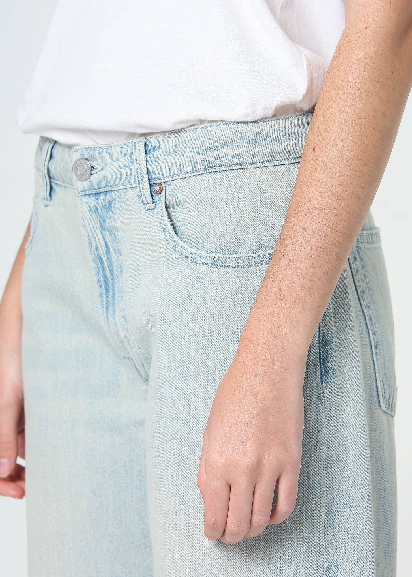 Nina Fold-Up Straight Jean - Cookeville