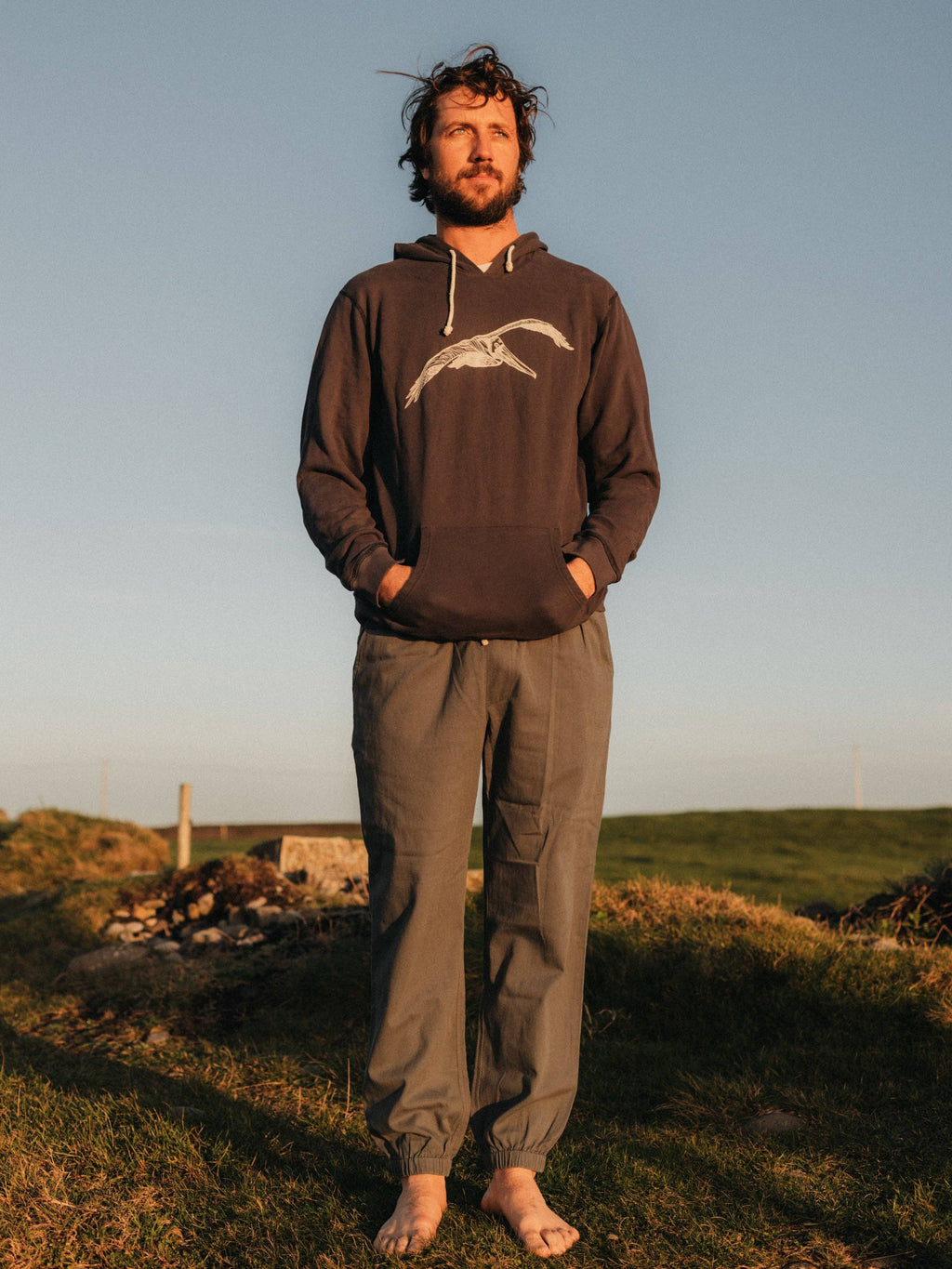 Pelican Pullover: Faded Navy