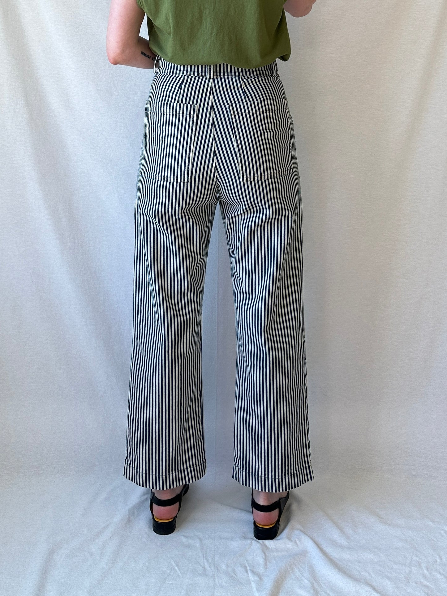 Smithy Pant | Natural Stripe