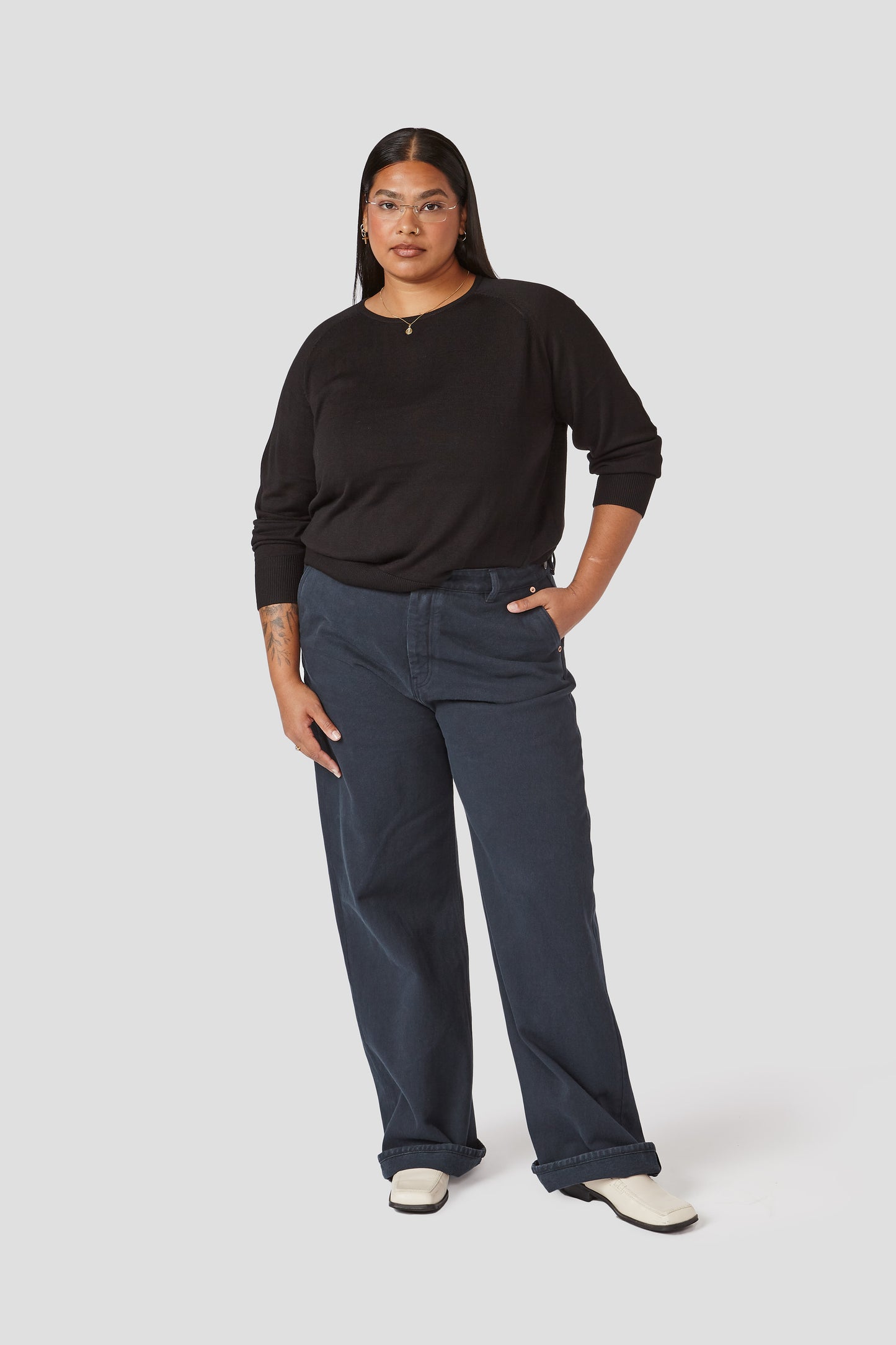Archie Adjustable Pants | Indigo