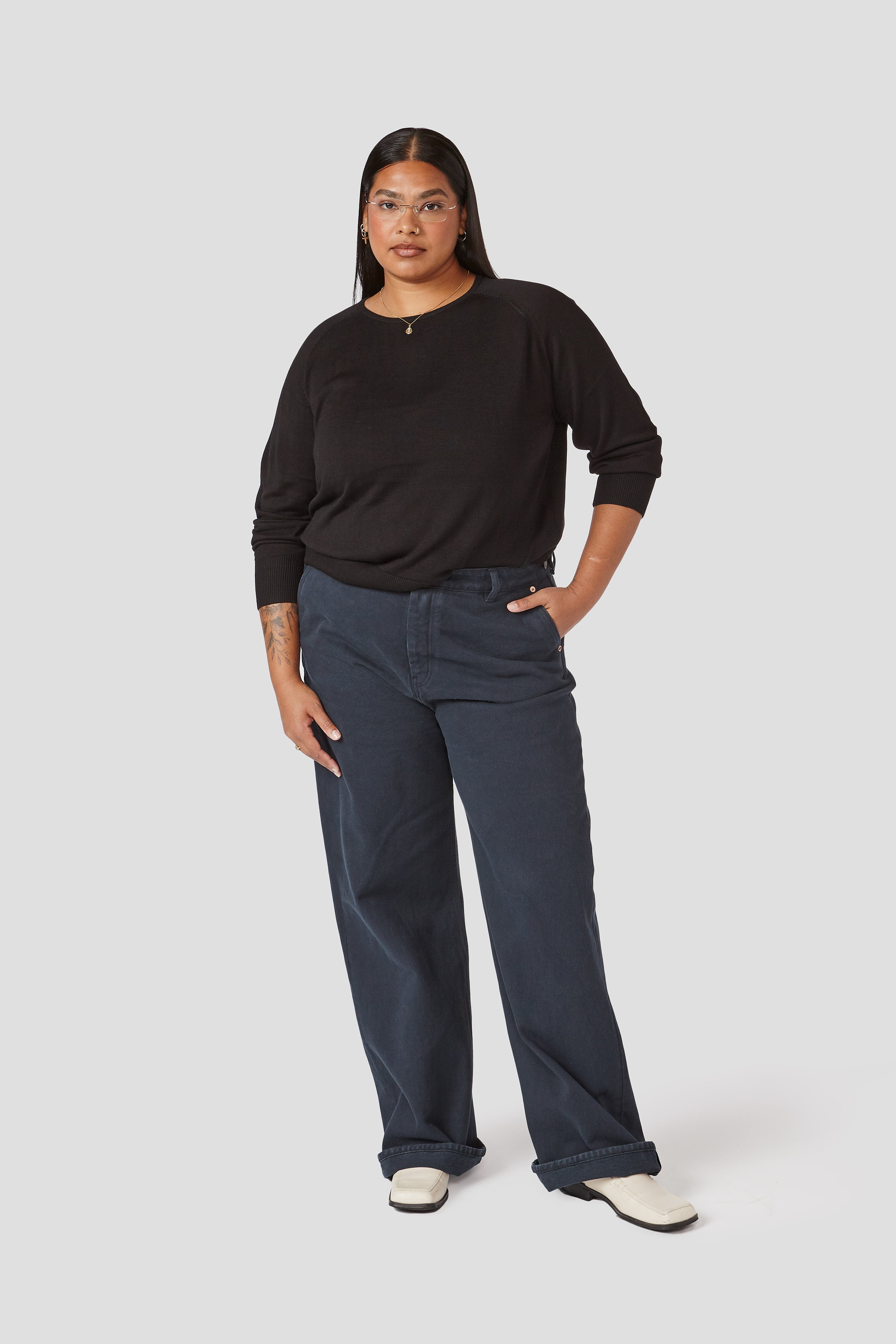 Archie Adjustable Pants | Indigo