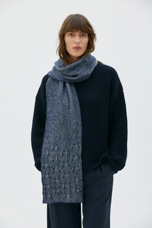 Tibo Scarf | Dark Blue