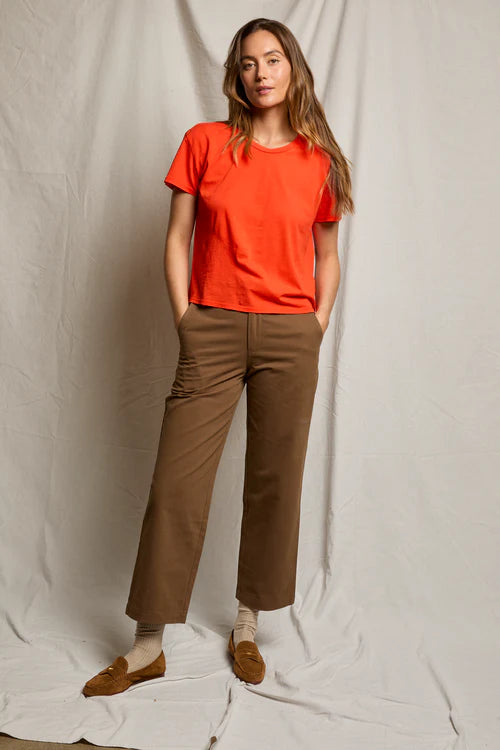 Pia Straight Leg Chino | Mocha