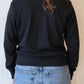 Stef Ribbed Long Sleeve | True Black