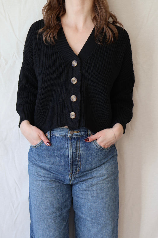 Sclater Cardigan | Black
