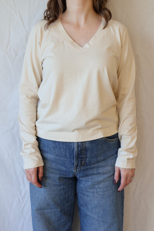 Sinatra V-Neck Long Sleeve | Sugar