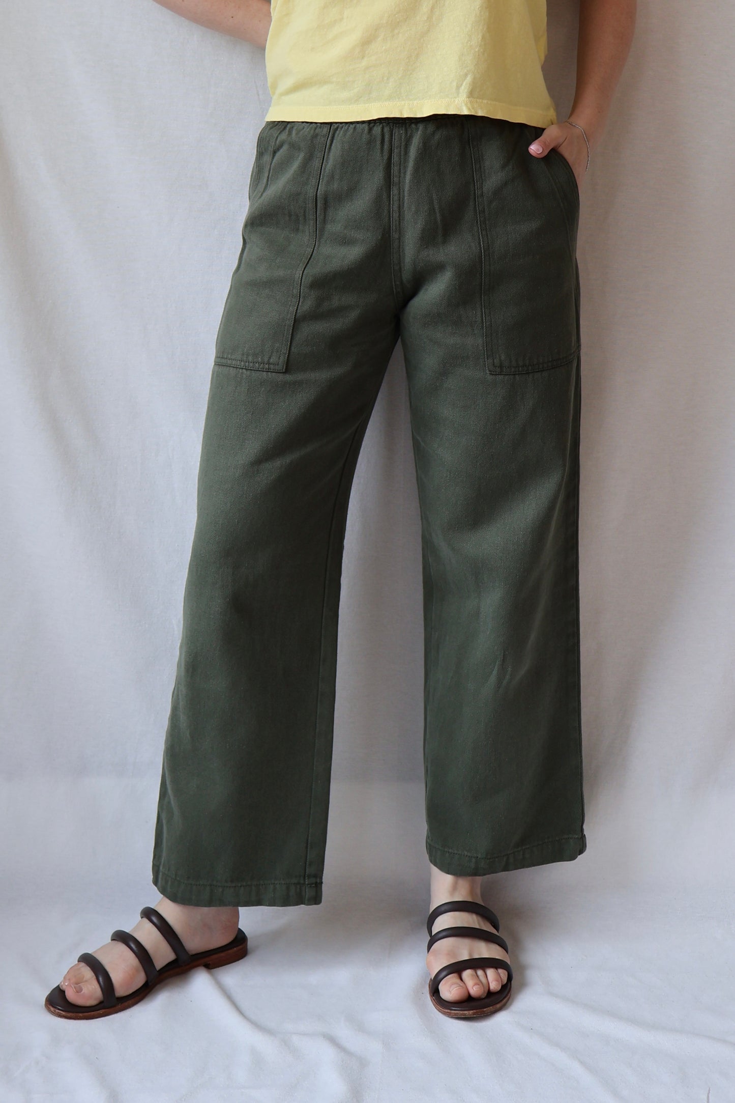 Ocean Pant | Olive Green