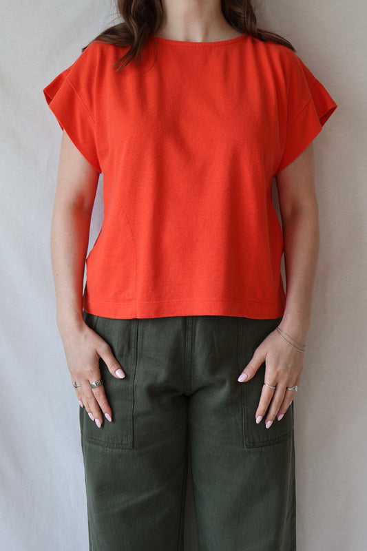 Taos Top | Poppy Red