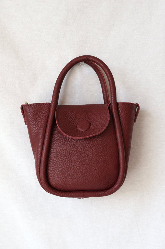 Mini Ellis Top Handle Crossbody | Barolo