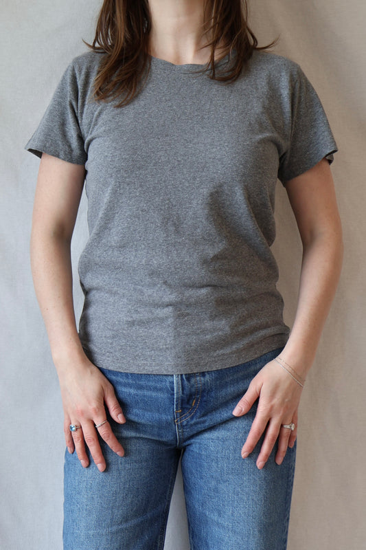 Heathered Lorel Tee | Diesel Gray