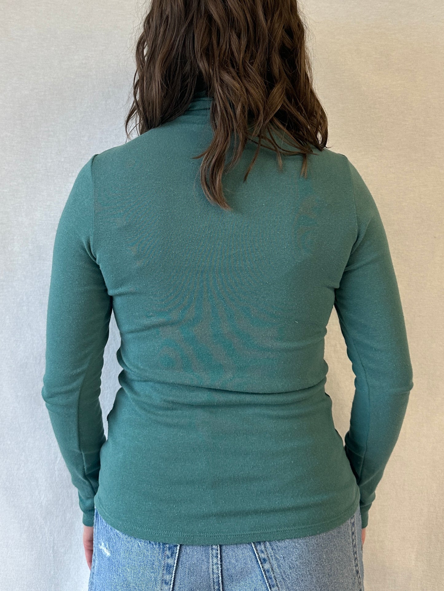 Whidbey Turtleneck | Teal