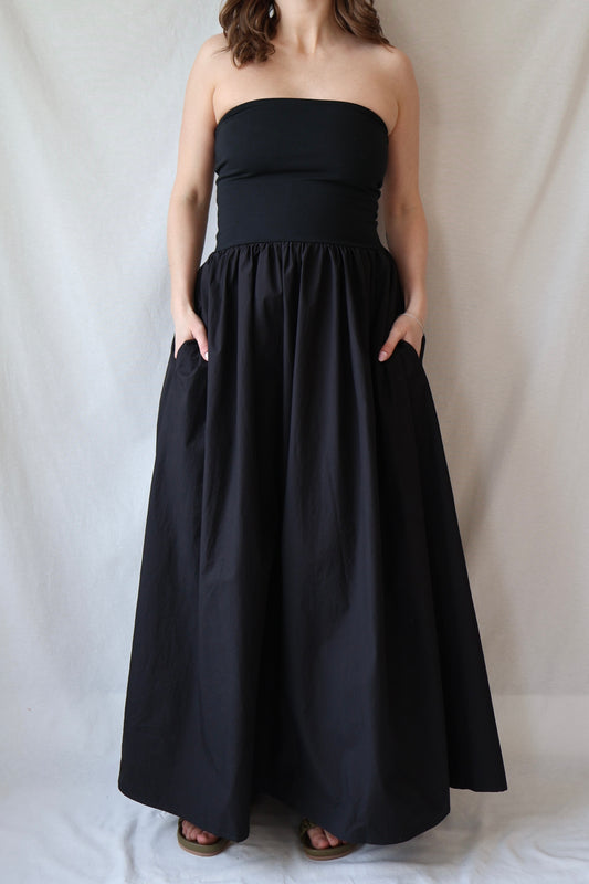 Jersey Pop Dress | Black
