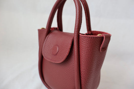 Mini Ellis Top Handle Crossbody | Barolo