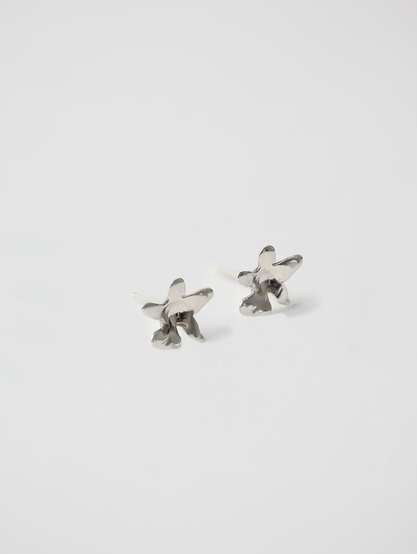 Flower Studs | Sterling Silver