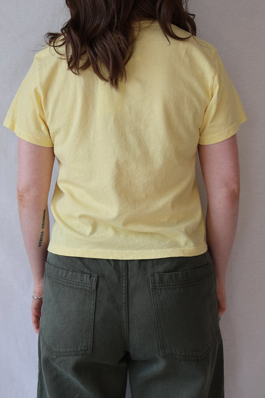 Cropped Ojai Tee | Shortbread