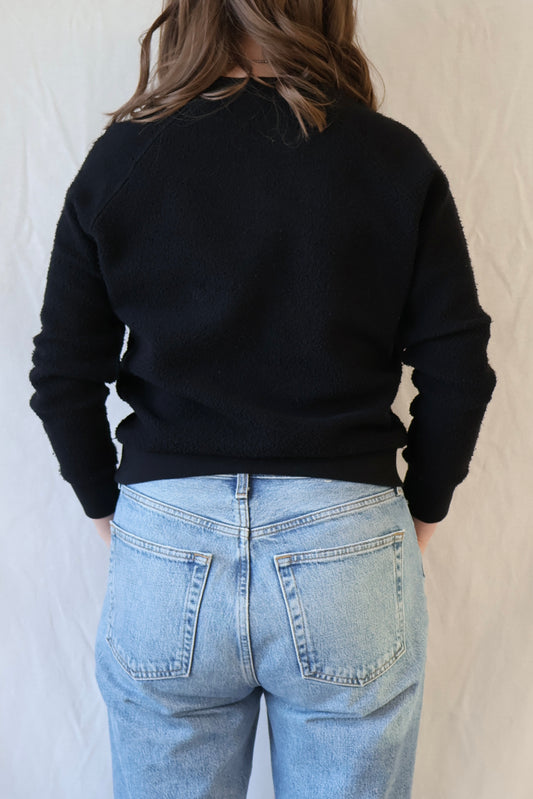 Ziggy Inside Out Sweatshirt | True Black