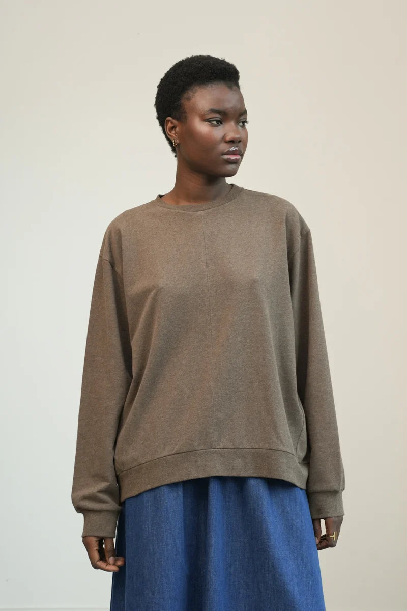 Madison Sweatshirt | Brown Marl