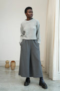 Mazu-Cay Trousers | Grey Gingham
