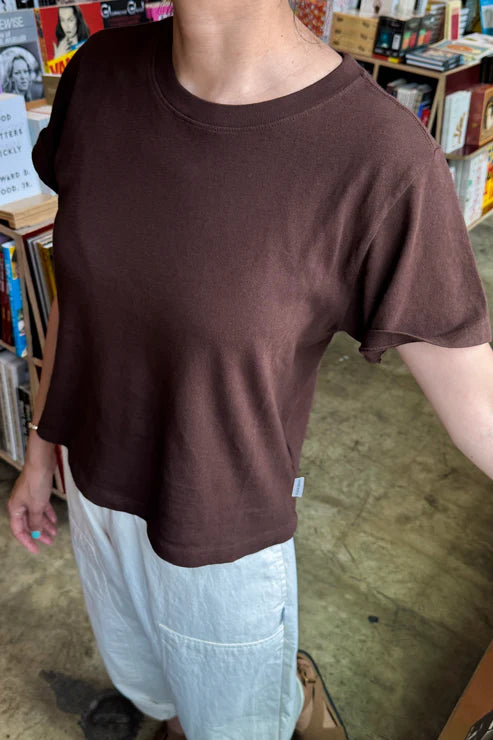 Airy Darling Tee (Low Gauge Light Weight Jersey) | Dark Cacao