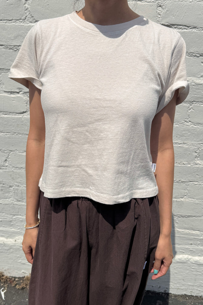 Airy Darling Tee (Low Gauge Light Weight Jersey) | Rice