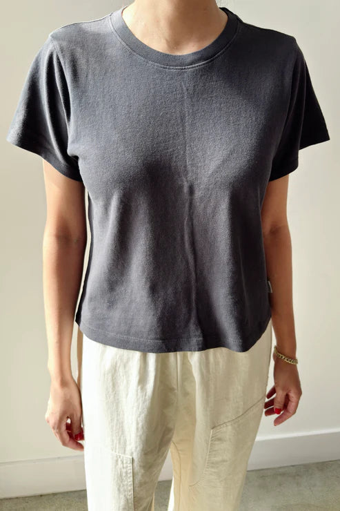 Airy Darling Tee (Low Gauge Light Weight Jersey) | Carbon