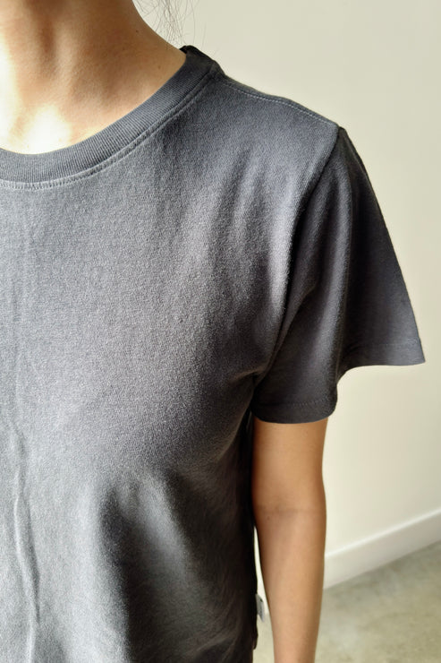 Airy Darling Tee (Low Gauge Light Weight Jersey) | Carbon