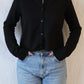 Undone Cardigan | Black