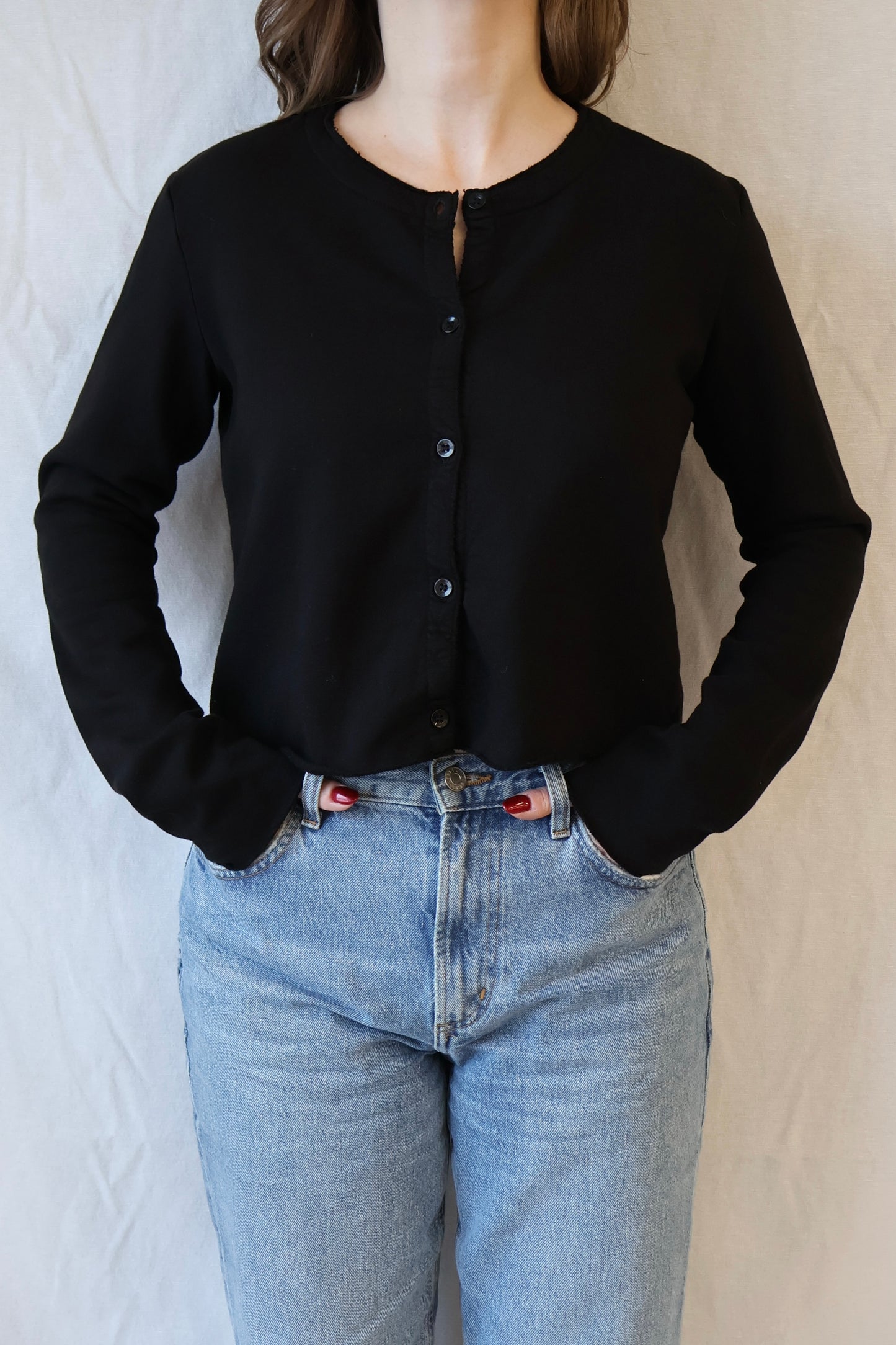 Undone Cardigan | Black