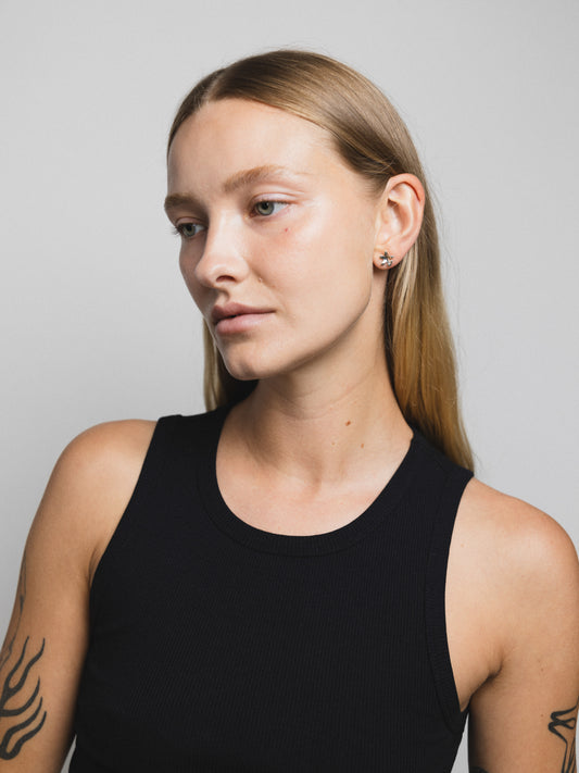 Flower Studs | Sterling Silver