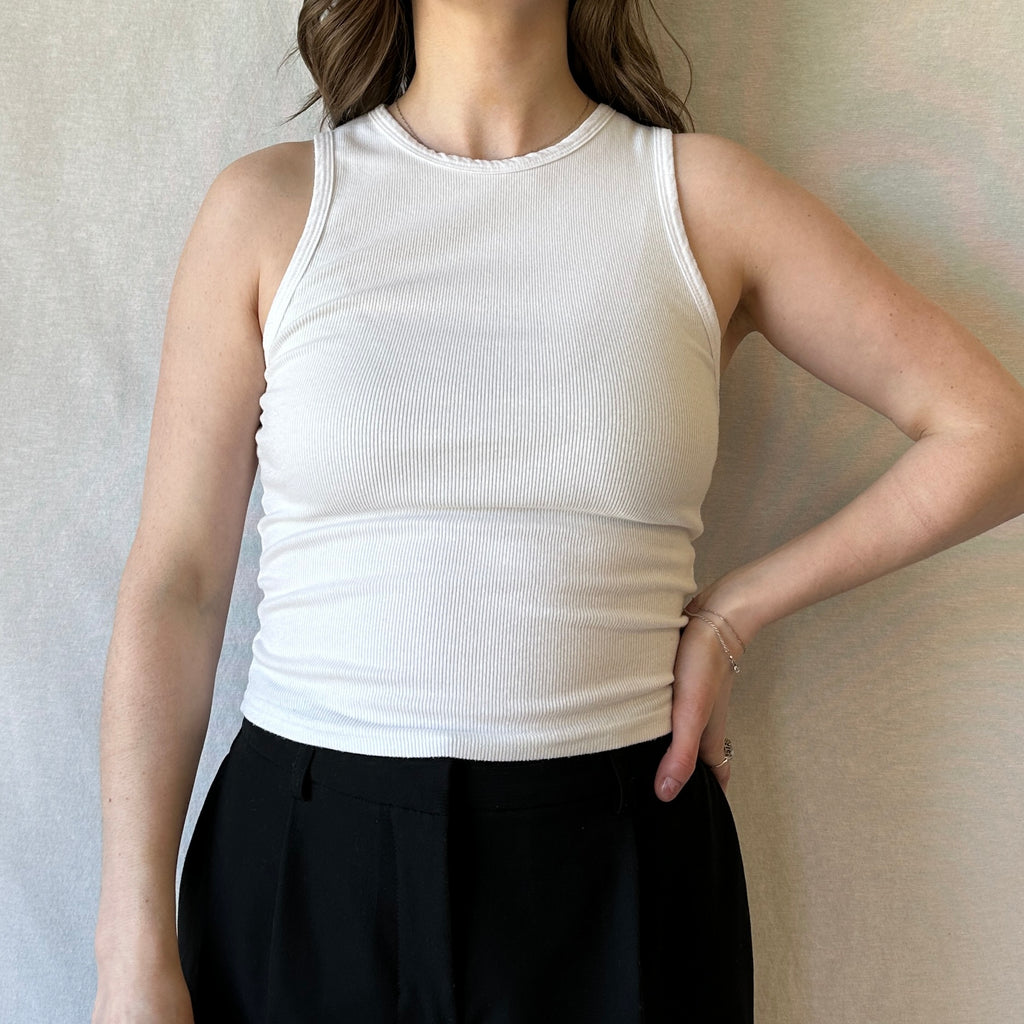 Gigi Tank | White