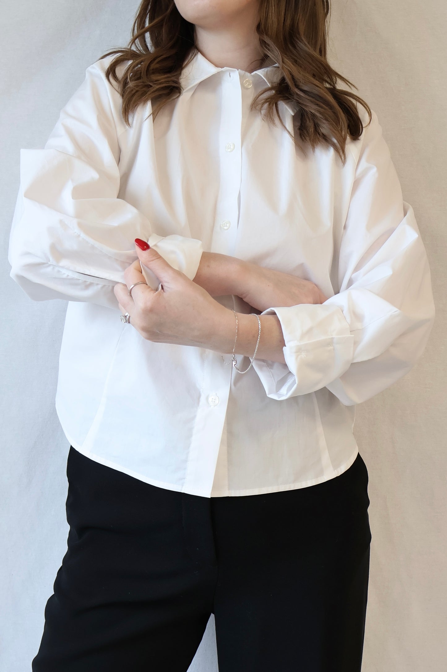 Sakya Button Down Shirt | White