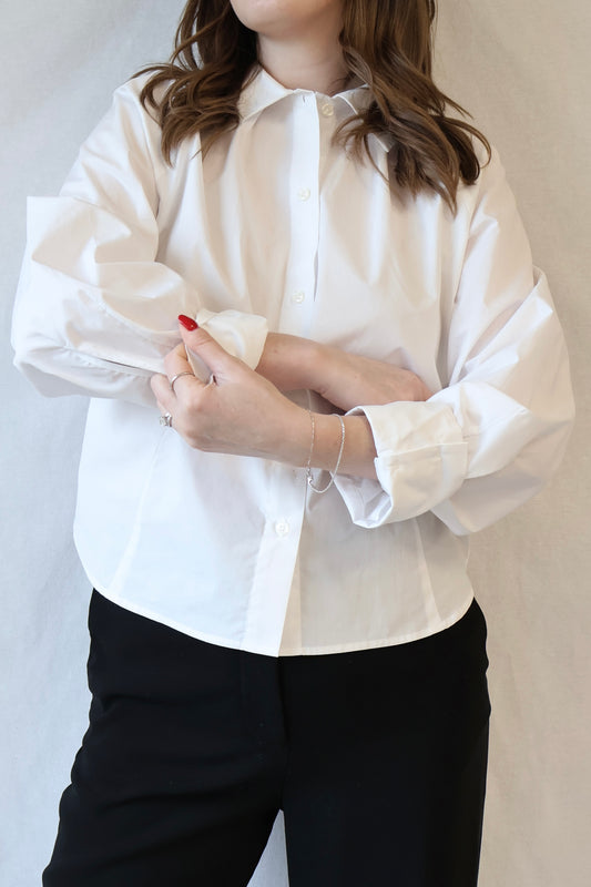 Sakya Button Down Shirt | White