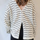 Odna Long Sleeve | Cream Wave