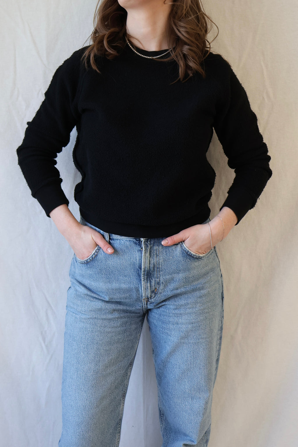 Ziggy Inside Out Sweatshirt | True Black