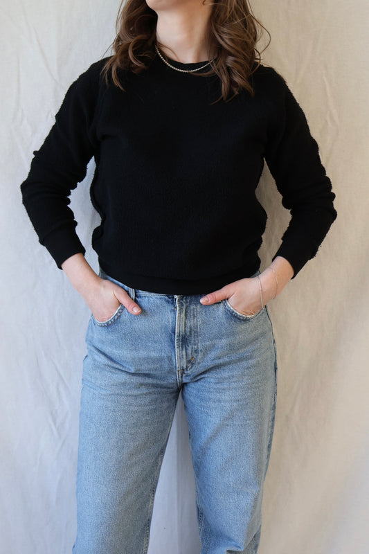 Ziggy Inside Out Sweatshirt | True Black