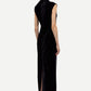 Sakalani Dress | Black Velvet