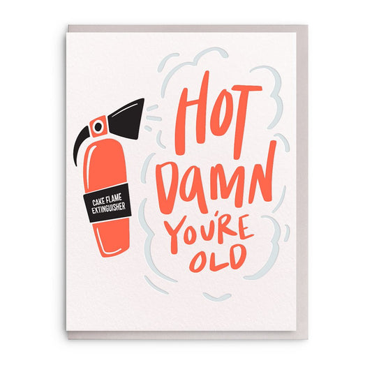 Hot Damn Birthday Card