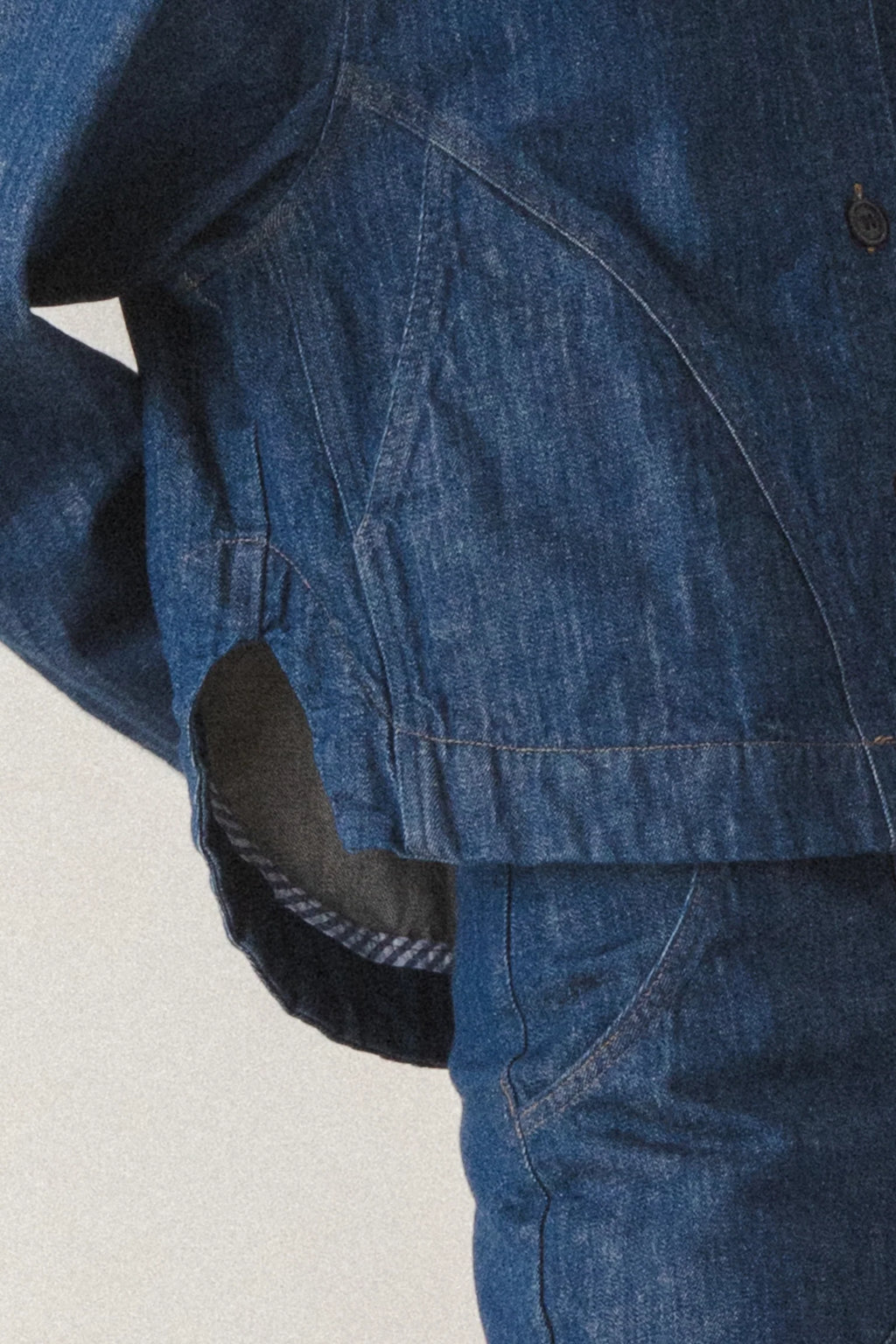 Juxtapose Jacket | True Blue