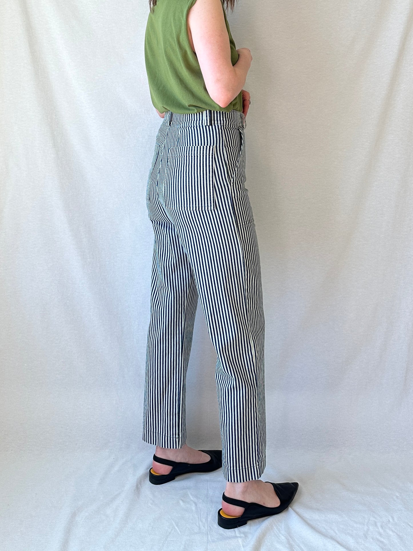 Smithy Pant | Natural Stripe