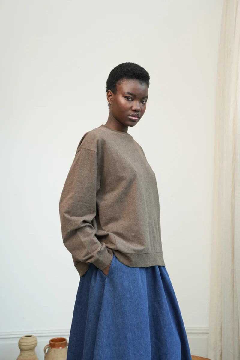 Madison Sweatshirt | Brown Marl