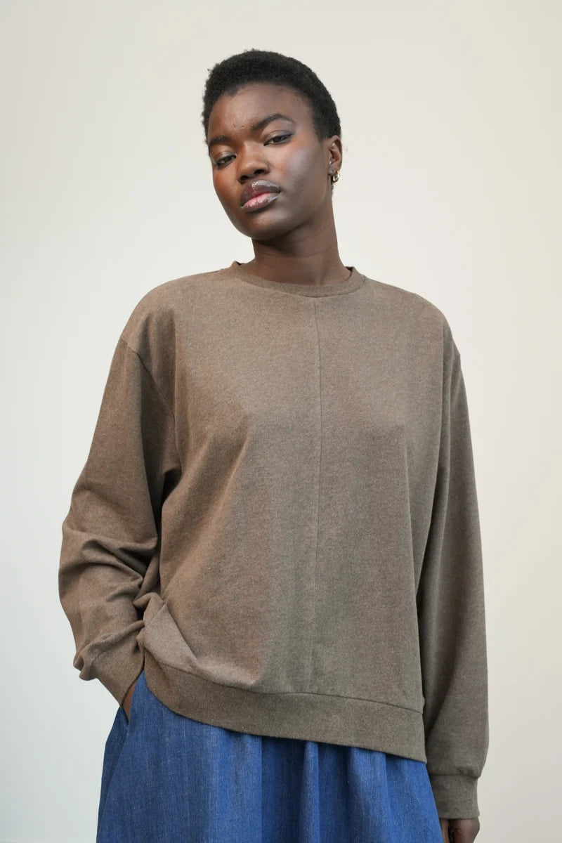 Madison Sweatshirt | Brown Marl