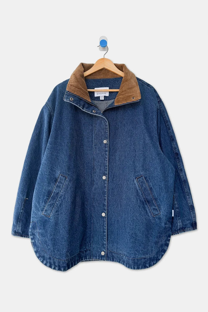 Blair Jacket | Blue Denim