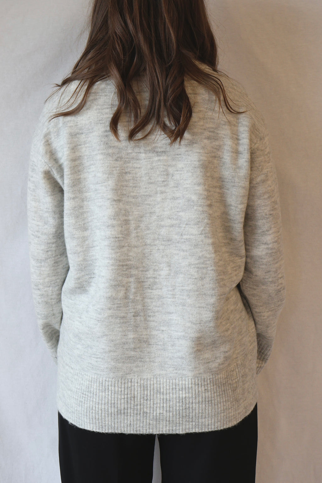Dallas Rubgy Knit | Grey Marle