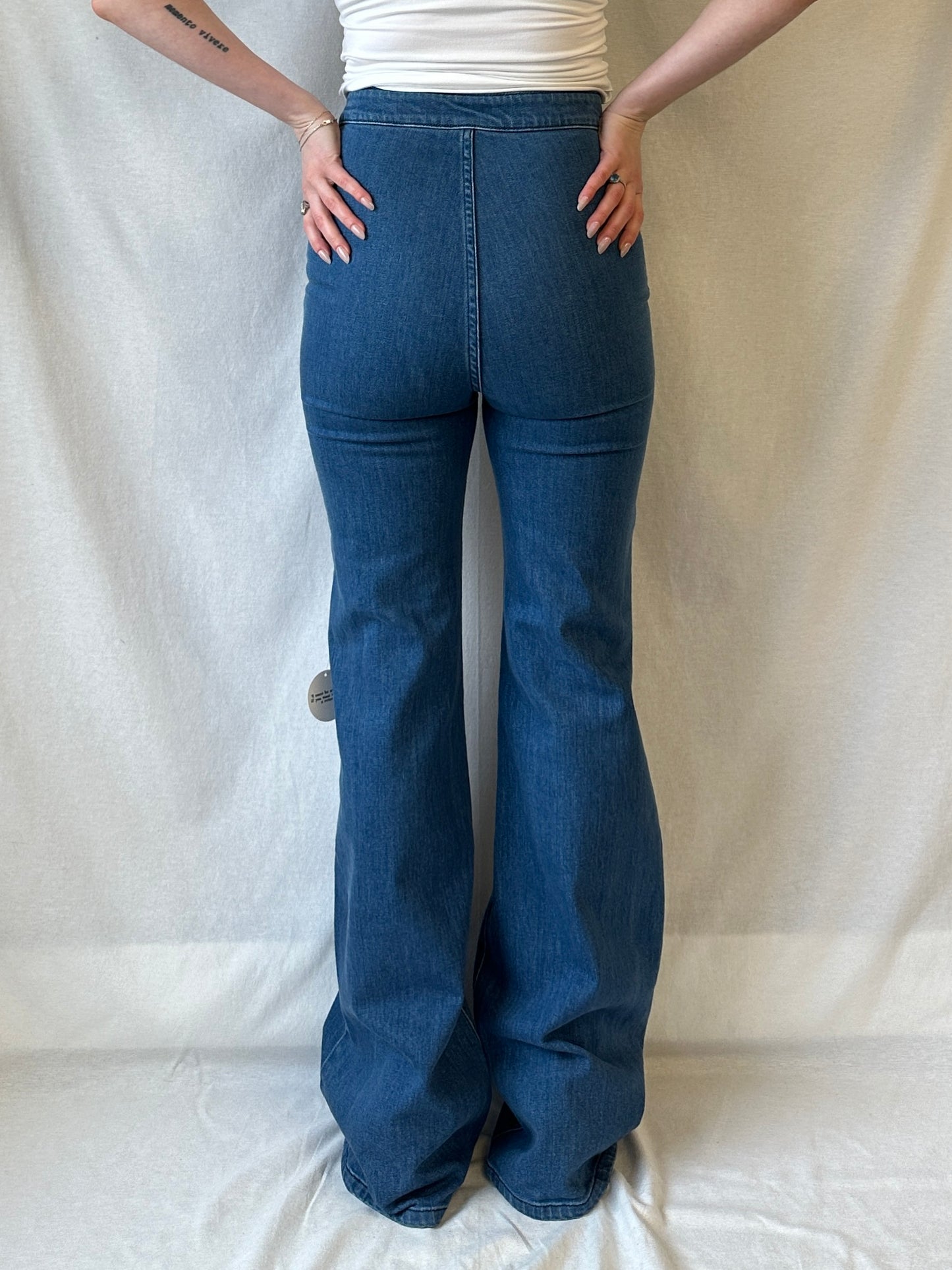 Annie Flare Jeans | 70's Blue