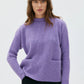 Helga Pocket Sweater | Lilac