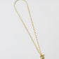 Heart Toggle Necklace | Gold