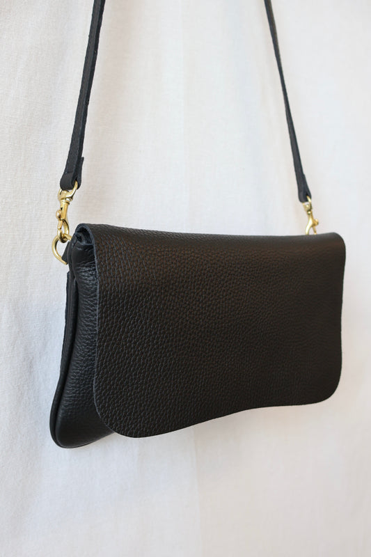 Cecilia Crossbody Clutch | Black