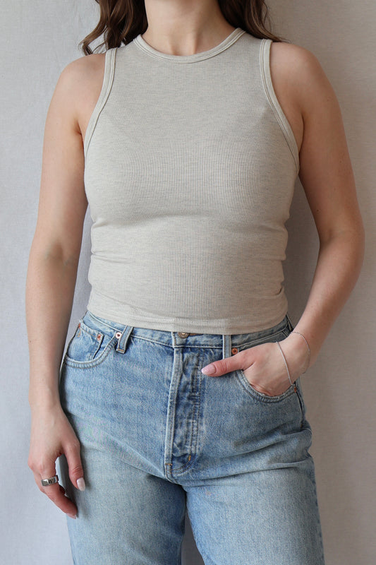 Gigi Tank | Oatmeal