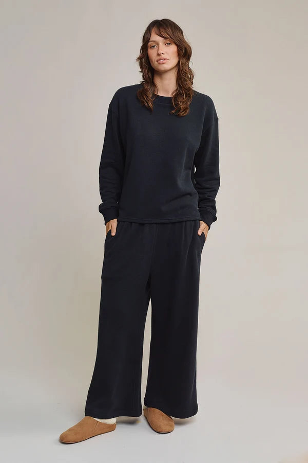 Campfire Fleece Sweatshirt | Deep Teal