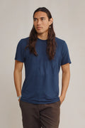 Canyon 100% Everyday Hemp Tee | Deep Indigo